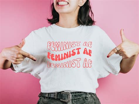 Feminist Af Svg Feminist Svg Quote Svg Girl Power Svg Etsy