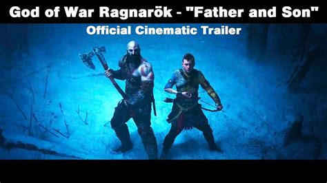 God of War Ragnarök Father and Son Official Cinematic Trailer