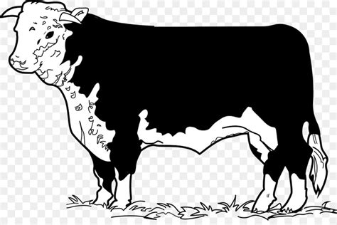 Free Jersey Cow Silhouette, Download Free Jersey Cow Silhouette png ...