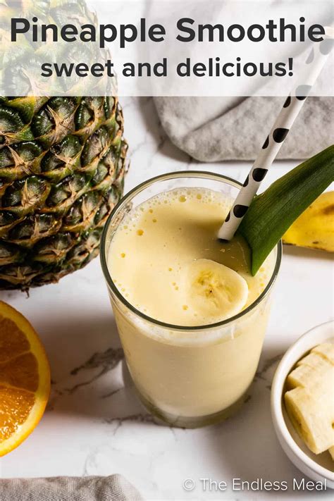 Pineapple Smoothie - The Endless Meal®