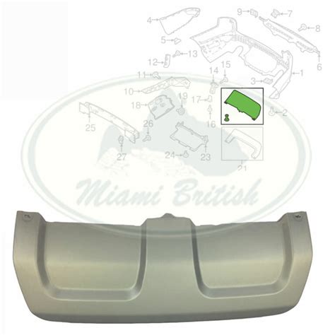 Land Rover Rear Bumper Towing Hook Cover Opening Range Sport