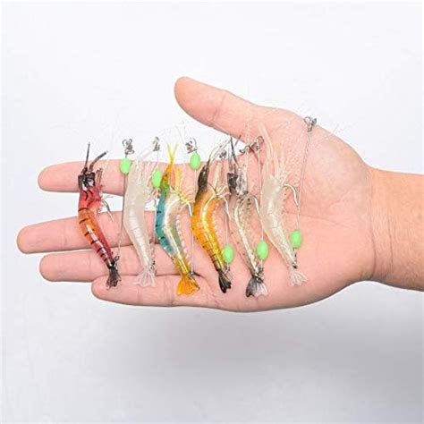 Pcs Shrimp Bait Set Artificial Silicone Soft Shrimp Fishing Lures