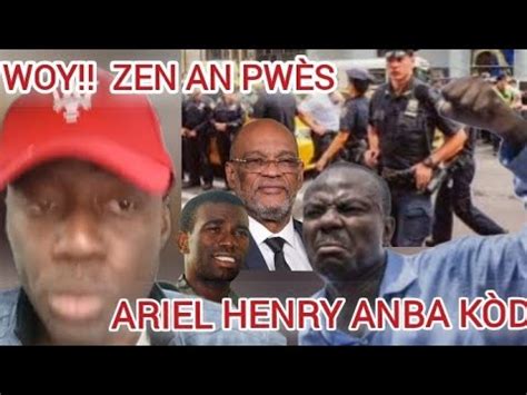 chalè chalè nan kò PM Henry nan moman la American pral debake pou