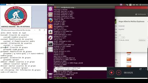 Tutorial Admin Grupos Usuario Y Permisos En Linux YouTube