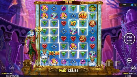 Rise Of Atlantis Blueprint Gaming Slot Review Demo Game