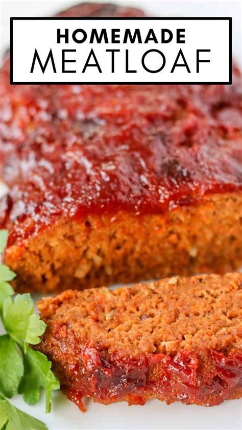 Easy Homemade Meatloaf Easy Homemade Meatloaf Homemade Meatloaf Meatloaf