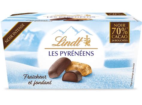 Découvrez Lindt Les pyrénéens chocolat noir 175g Le Petit Depot