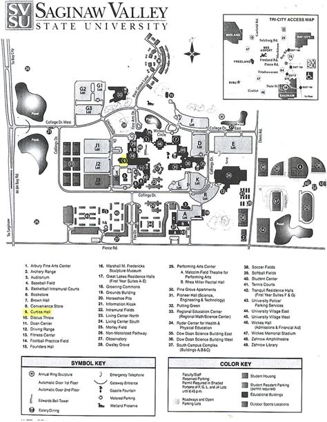 Svsu Map Latest Map Of The Saginaw Valley State University Flickr