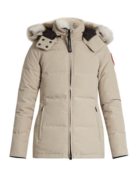 Chelsea Fur Trimmed Down Parka Canada Goose Matchesfashion