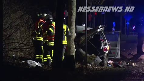 T Dlicher Unfall Auf Der Dresdener Stra E In Kassel Youtube