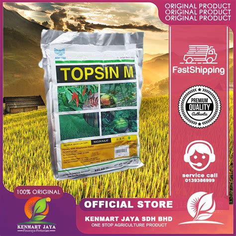 500G Topsin M Thiophanate Methyl 70 Racun Kulat Fungicide Shopee