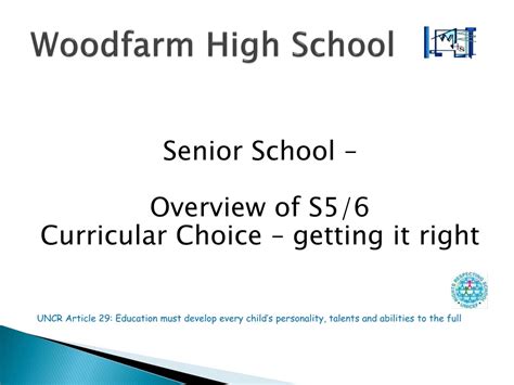 PPT - Woodfarm High School PowerPoint Presentation, free download - ID ...