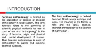 Sex Determination Using Anthropometric Methods Pptx
