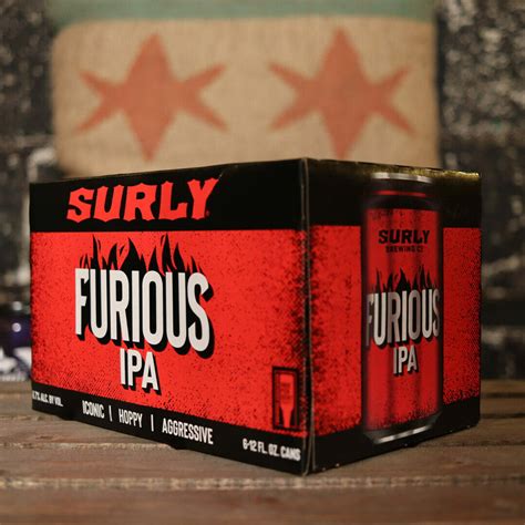 Surly Furious Ipa 12 Fl Oz 6pk Cans