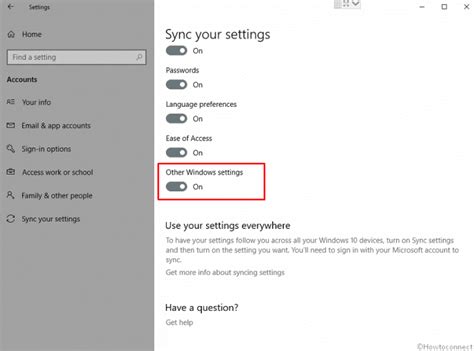 How Do I Sync My Settings In Windows Steps Techs Gizmos