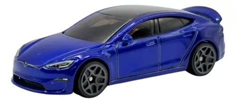 Hot Wheels Carrinho Escala Tesla Model S Plaid MercadoLivre