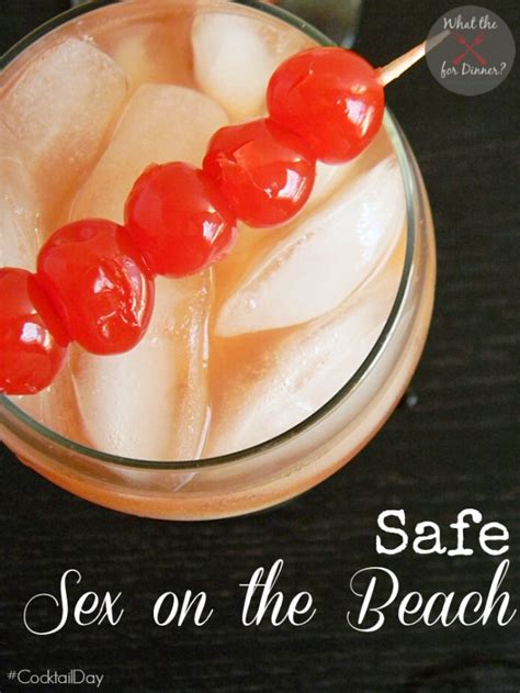 Safe Sex On The Beach Mocktail Mom S Test Kitchen