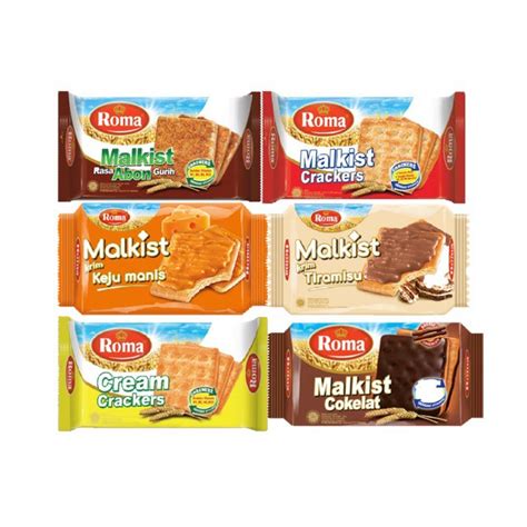 Jual Biskuit Roma Malkist Crackers All Varian Indonesia Shopee Indonesia