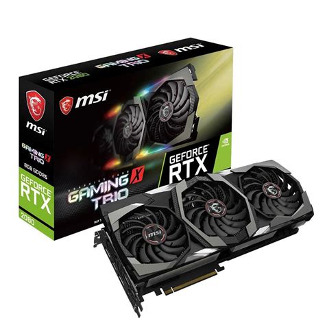MSI GeForce RTX2080 GAMING X TRIO 8GB GDDR6 256Bit DX12 Nvidia Ekran ...