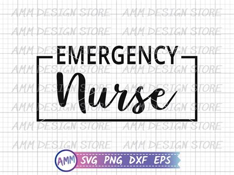 Er Nurse Svg Emergency Room Nurse Svg Er Nurse Png Nurse Etsy