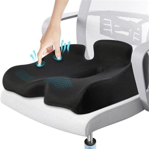 Amazon Orthopedic Gel Seat Cushion Office Chair Cushion W