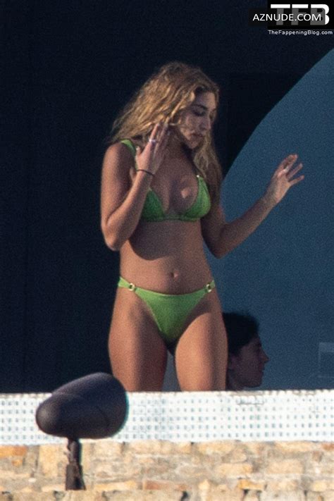 Chantel Jeffries Sexy Seen Flaunting Her Hot Body Wearing A Green Bikini In Cabo Aznude