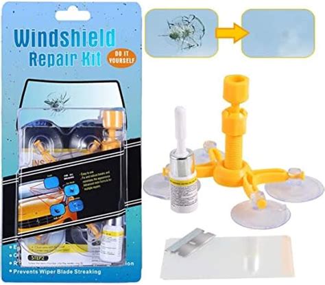 Gearzaar Glass Windshield Repair Tool Kit Fix Car Wind Glass Windscreen