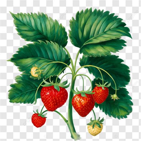 Illustration Of Cute Fresh Strawberry Illustration Of Cute Strawberry