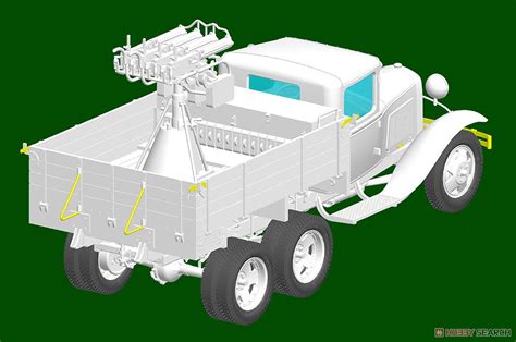 GAZ AAA With Quad Maxim AA Gun Plastic Model Images List