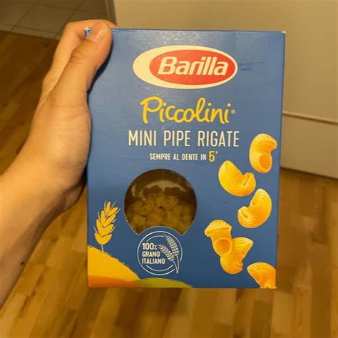 Barilla Piccolini Mini Pipe Rigate Review Abillion