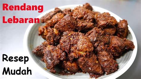 Tips Rendang Kering Yang Empuk Dan Tahan Lama Bisa Dikirim Ke Luar