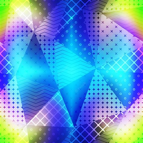 Premium Vector Multicolored Vector Background Seamless