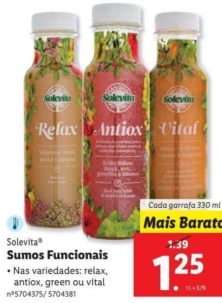 Promoção Sumo solevita em Lidl