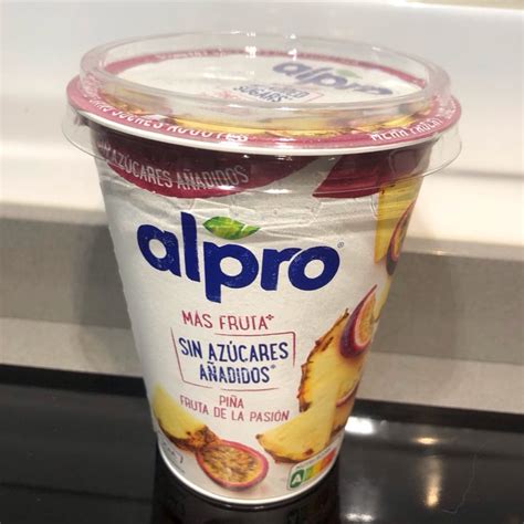 Alpro Yogurt piña y fruta de la pasión Review abillion