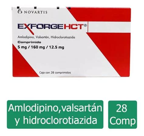 Exforge Hct Mg Mg Mg Caja Con Comprimidos Env O Gratis