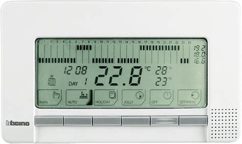 Bticino Livinglight Cronotermostato Diario Semanal X V Pared