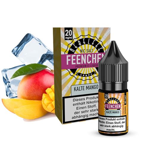 Nebelfee Kalte Mango Feenchen Nicsalt Liquid Ml Mg Mit Banderol