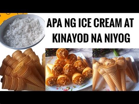 Gawin Mo Ito Sa Kinayod Na Niyog At Apa Ng Ice Cream Youtube