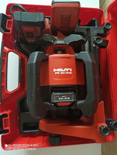 Introducing The Hilti Rotating Laser Pr Hvs A Off