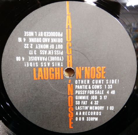 Yahoo オークション LP LAUGHIN NOSE PUSSY FOR SALE 再発盤 ファー