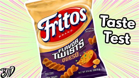 New Fritos Flavor Twists Queso Youtube