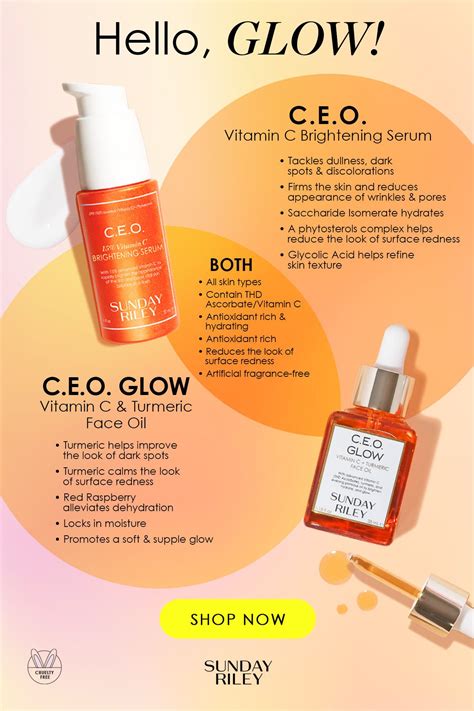 Which Sunday Riley Vitamin C Product Is Right For You Sunday Riley Brightening Skincare