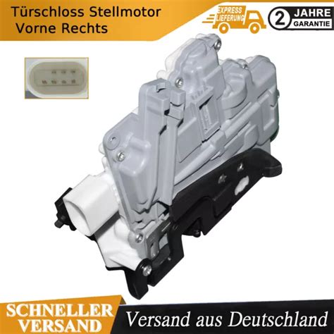 TÜRSCHLOSS STELLMOTOR VORNE Rechts für Audi A4 8K B8 A5 8T Q3 Q5