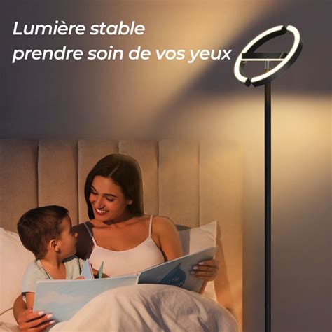 Lampadaire Sur Pied Fimei Avec Luminosit R Glable Type Saturn