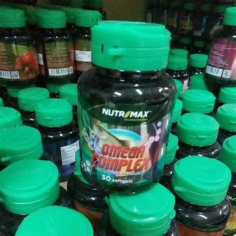 Jual Nutrimax Omega Complex Tab Vitamin Suplemen Untuk Kolesterol