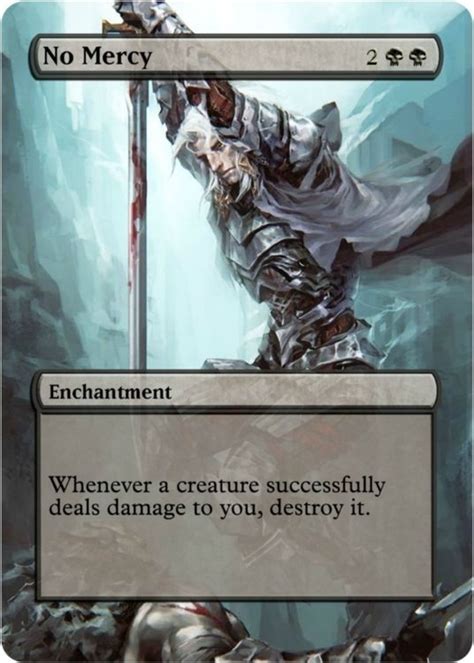 No Mercy Proxy Magic The Gathering Cards Mtg Altered Art Magic Cards