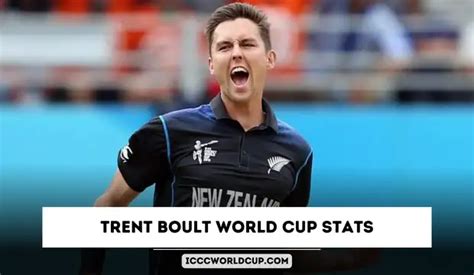 Trent Boult World Cup Stats Career Age Wickets Records Icc