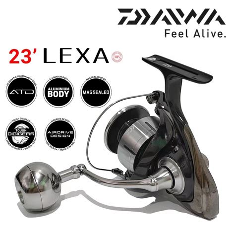 Daiwa Lexa Spinning Fishing Reel Shopee Malaysia