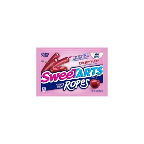 Sweetarts Soft And Chewy Ropes Cherry Punch Pack Of 18 18 Pack