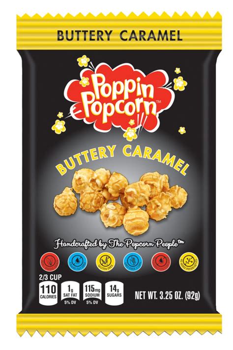 Poppin Pack Americas Favorite Variety Pack Buttery Caramel Cheesy